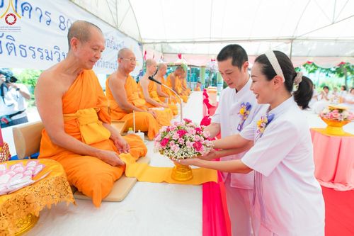 ภาพ No.137061:พิธีทอดผ้าป่าโครงสร้างเหล็กค้ำฟ้ามหามงคล อาคาร 80 ปี หลวงพ่อธัมมชโย ณ ศูนย์ปฏิบัติธรรมวิหารแดง ต.เจริญธรรม อ.วิหารแดง จ.สระบุรี วันที่ 19 พฤษภาคม พ.ศ. 2567