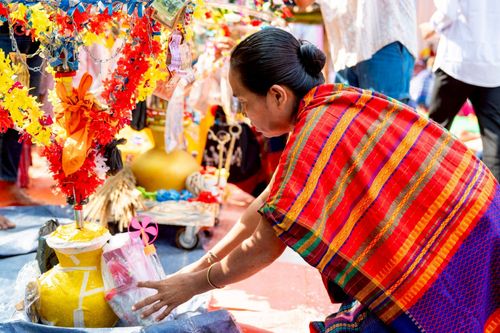 ภาพ No.257506:วันที่ 17 ตุลาคม พ.ศ. 2568 พิธีทอดกฐินสมทบวัดกัลยาณมิตรต่างประเทศ  บูชาธรรม 81 ปี หลวงพ่อธัมมชโย ณ ศูนย์ปฏิบัติธรรมไมตรีปูร์ เมืองคาร์การชารี ประเทศบังกลาเทศ 