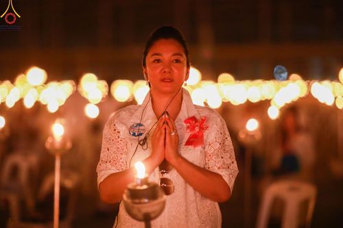 ภาพ No.125014:พิธีเวียนประทักษิณและจุดมาฆประทีป (ชุดที่ 2) ในวันมาฆบูชา เสาร์ที่ 24 กุมภาพันธ์ พ.ศ. 2567 ณ พระมหาธรรมกายเจดีย์ วัดพระธรรมกาย