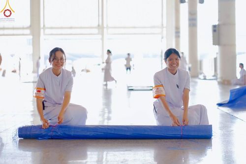 ภาพ No.150581:V.44 เพื่อพ่อ ภาพเตรียมงาน ปฎิบัติงาน ของเจ้าหน้าที่ อาสาสมัคร ทุกสถานะ เพื่อความสำเร็จ ในงานวันธรรมชัย วันอังคารที่ 27 สิงหาคม พ.ศ. 2567