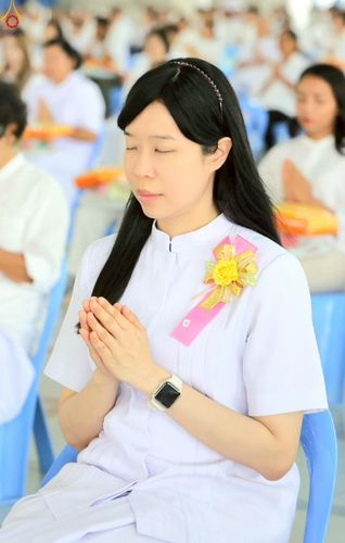 ภาพ No.234840:วันศุกร์ที่ 25 กรกฎาคม พ.ศ. 2568 (วันพระ แรม 15 ค่ำ เดือน 8) พิธีบุพเปตพลี ครั้งที่ 167 ร่วมอุทิศบุญแด่หมู่ญาติที่ล่วงลับไปแล้ว และสืบทอดอายุพระพุทธศาสนา ณ หอฉันคุณยายอาจารย์ฯ วัดพระธรรมกาย