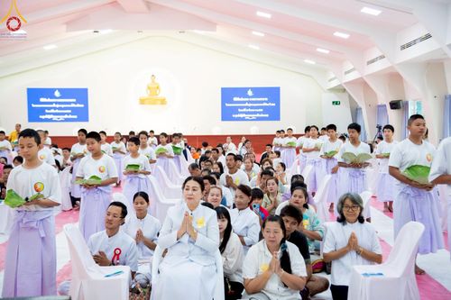 ภาพ No.213782:วันเสาร์ที่ 29 มีนาคม พ.ศ. 2568 พิธีตัดปอยผม ขอขมาผู้ปกครอง มอบบาตร-ผ้าไตร และพิธีบรรพชาสามเณร ณ ศูนย์ปฏิบัติธรรมจังหวัดระยอง (บ้านช่องลม) ต.บางบุตร อ.บ้านค่าย จ.ระยอง