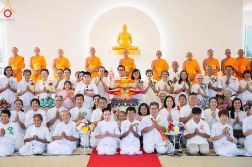 ภาพ No.97664:พิธีทอดกฐินสามัคคี เพื่อถมดินทำถนนและใช้ป้องกันน้ำท่วม ณ ศูนย์ปฏิบัติธรรมจังหวัดนครนายก อ.องครักษ์ จ.นครนายก วันที่ 19 พฤศจิกายน พ.ศ. 2566