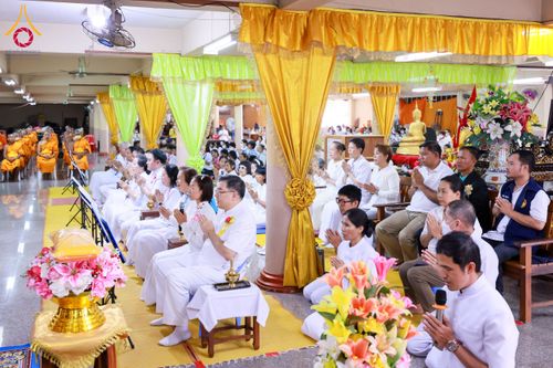 ภาพ No.196583:พิธีทอดผ้าป่าทำนุบำรุงศาสนสถาน ณ วัดไทยเจริญ ตำบลบางขุนกอง อำเภอบางกรวย จังหวัดนนทบุรี  ในโครงการธรรมยาตรา กตัญญูบูชา มหาปูชนียาจารย์ พระมงคลเทพมุนี(สด จนฺทสโร) พระผู้ปราบมาร อนุสรณ์สถาน 7 แห่ง ปีที่ 13 วันที่ 17 มกราคม พ.ศ. 2568