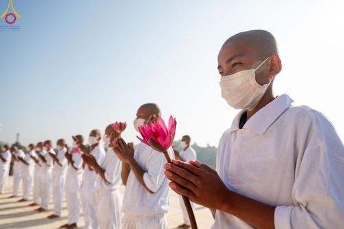 ภาพ No.130415:Photo Story ปฐมบรรพชาชาวพุทธมาร์มา Episode 3/5 วันที่ 9 กุมภาพันธ์ พ.ศ. 2567 ในโครงการบรรพชาสามเณร ครั้งแรกของชาวพุทธมาร์มา บังกลาเทศ ณ วัดธัมจักร อรัญกุฏิ เมืองรัมการ์ คาร์กาชารี บังกลาเทศ