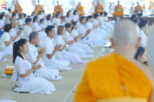 ภาพ No.240076:วันเสาร์ที่ 23 สิงหาคม พ.ศ. 2568 (วันพระ แรม 14 ค่ำ เดือน 9) พิธีบุพเปตพลี ครั้งที่ 169 ร่วมอุทิศบุญแด่หมู่ญาติที่ล่วงลับไปแล้ว และสืบทอดอายุพระพุทธศาสนา ณ หอฉันคุณยายอาจารย์ฯ วัดพระธรรมกาย