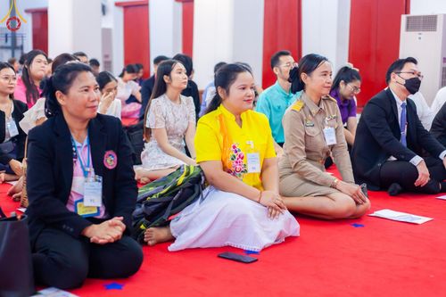 ภาพ No.184900:กิจกรรมวันรวมพลังเด็กดี V-Star ผู้นำฟื้นฟูศีลธรรมโลก กรุงเทพมหานคร ณ วัดมหาธาตุยุวราชรังสฤษฎิ์ราชวรมหาวิหาร กรุงเทพมหานคร ในวันที่ 13 ธันวาคม พ.ศ. 2567