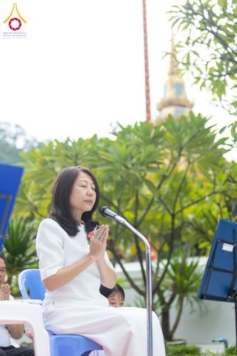 ภาพ No.351466:วันที่ 22 กันยายน พ.ศ. 2569  พิธีตักบาตรสามเณรธรรมทายาท โครงการบรรพชาพัฒนาคุณธรรม จริยธรรม  สำหรับนักเรียนนายสิบตำรวจ (นสต.) รุ่นที่ 16 ศูนย์ฝึกอบรมตำรวจภูธรภาค 1  ณ วัดพระพุทธบาทราชวรมหาวิหาร