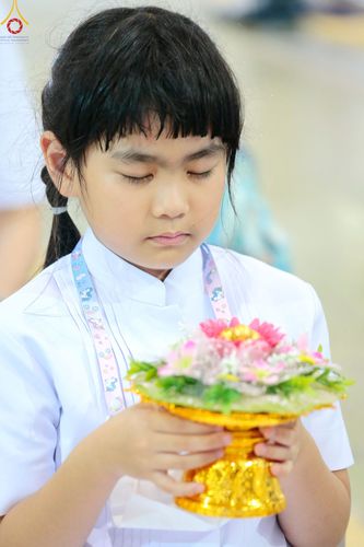 ภาพ No.77801:พิธีหล่อพระบรมพุทธเจ้า ทิศตะวันตก  วันอาทิตย์ที่ 19 มีนาคม พ.ศ. 2566 ณ วัดพระธรรมกาย จ.ปทุมธานี