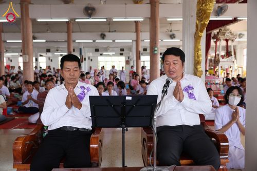 ภาพ No.300398:วันที่ 22 มกราคม พ.ศ. 2569 พิธีทอดผ้าป่าทำนุบำรุงศาสนสถาน ณ วัดรางกำหยาด ต.บางภาษี อ.บางเลน จ.นครปฐม ในโครงการธรรมยาตรา กตัญญูบูชา มหาปูชนียาจารย์ พระมงคลเทพมุนี(สด จนฺทสโร) พระผู้ปราบมาร อนุสรณ์สถาน 7 แห่ง ปีที่ 14