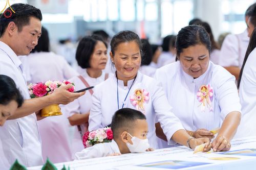 ภาพ No.77568:พิธีหล่อพระบรมพุทธเจ้า วัน อาทิตย์ที่ 12 มีนาคม พ.ศ. 2566 ณ วัดพระธรรมกาย จ.ปทุมธานี