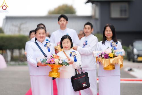 ภาพ No.133055:พิธีทอดผ้าป่าสามัคคีฉลองครบ 13 ปี วัดพระธรรมกายไอจิ แด่คณะพระภิกษุสงฆ์ 12 วัด ศูนย์สาขาทั่วภาคพื้นญี่ปุ่น วันที่ 31 มีนาคม พ.ศ. 2567