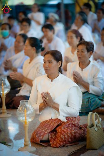 ภาพ No.210703:วันพฤหัสบดีที่ 13 มีนาคม พ.ศ. 2568  สมโภชพระประธานอุโบสถวัดป่าอุบลแก้ว จังหวัดอุบลราชธานี