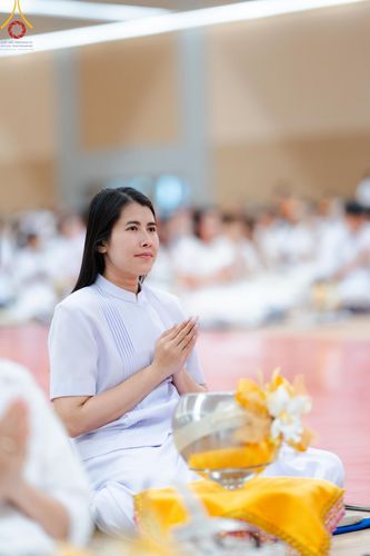 ภาพ No.206927:พิธีถวายโคมมาฆประทีป น้อมถวายเป็นพุทธบูชา แด่คณะพระภิกษุ สามเณร วัดพระธรรมกาย วันอาทิตย์ที่ 9 กุมภาพันธ์ พ.ศ. 2568 ณ ห้องแก้วสารพัดนึก 2 สภาธรรมกายสากล วัดพระธรรมกาย จังหวัดปทุมธานี