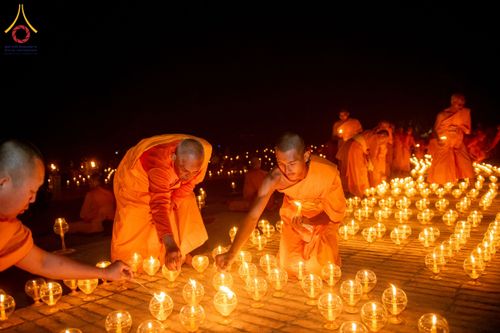 ภาพ No.210517:วันเสาร์ที่ 8 มีนาคม พ.ศ. 2568 พิธีจุดประทีป โครงการบรรพชาสามเณรชาวเนปาล 500 รูป ณ ชาตสถานอุทยานลุมพินีวัน ที่ประสูติขององค์สมเด็จพระสัมมาสัมพุทธเจ้า ลุมพินี ประเทศเนปาล