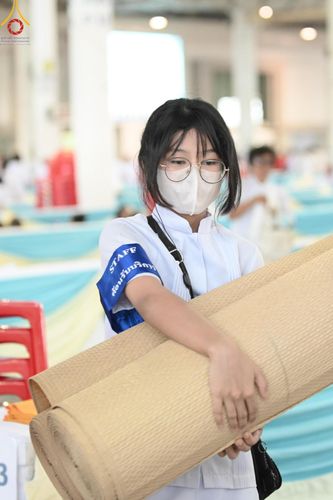 ภาพ No.58263:V.41 เทหมดใจ  ลุยต่อไป ร้อยซาวปี การเตรียมงาน การปฏิบัติงาน และการเก็บงาน ของเจ้าหน้าที่หน่วยงานต่างๆ เพื่อพิธีฉลองอายุวัฒนมงคล 80 ปี หลวงพ่อธัมมชโย และรับถวายมหาสังฆทาน 10,000 กว่าวัดทั่วประเทศ ในวันคุ้มครองโลก จันทร์ที่ 22 เมษายน พ.ศ. 2567