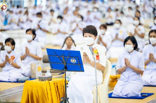 ภาพ No.88175:พิธีมุทิตาสักการะ เปรียญธรรม 9,6,3 และบาลีศึกษา 6,3  พิธีมอบดวงแก้วสามเณรทรงบาลีไวยากรณ์ วันอาทิตย์ 17 กันยายน พ.ศ. 2566 ณ สภาธรรมกายสากล วัดพระธรรมกาย