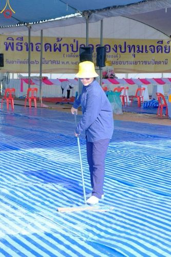 ภาพ No.211178:วันเสาร์ที่ 15 มีนาคม พ.ศ. 2568  การเตรียมงานของเจ้าหน้าที่ เพื่องานฉลองปทุมเจดีย์ ณ ศูนย์อบรมเยาวชนปัตตานี