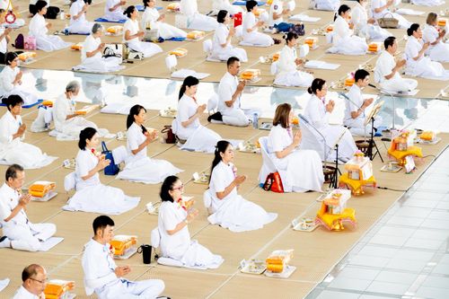 ภาพ No.247419:วันจันทร์ที่ 22 กันยายน พ.ศ. 2568 (วันพระ แรม 15 ค่ำ เดือน 10) พิธีบุพเปตพลี ครั้งที่ 170 ร่วมอุทิศบุญแด่หมู่ญาติที่ล่วงลับไปแล้ว และสืบทอดอายุพระพุทธศาสนา ณ หอฉันคุณยายอาจารย์ฯ วัดพระธรรมกาย