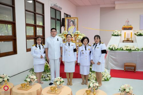 ภาพ No.262516:วันที่ 30 ตุลาคม พ.ศ. 2568 พสกนิกรอำเภอคลองหลวง จัดพิธีบำเพ็ญกุศลสัตตมวาร ถวายพระราชกุศลแด่สมเด็จพระพันปีหลวง ณ วัดพระธรรมกาย