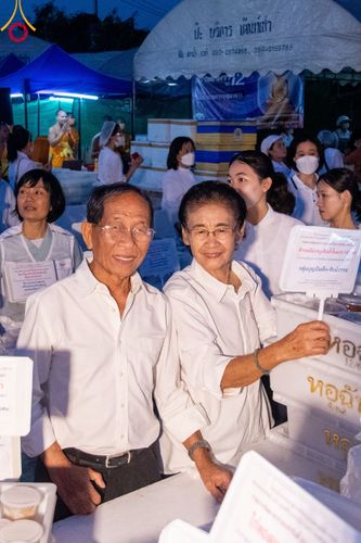 ภาพ No.115672:พิธีถวายภัตตาหารเป็นสังฆทาน แด่คณะพระธรรมยาตรา ปีที่ 12 วันที่ 20 มกราคม พ.ศ. 2567 ณ วัดโบสถ์(บน) บางคูเวียง จ.นนทบุรี