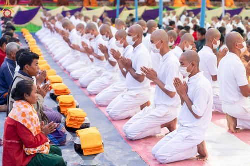 ภาพ No.130314:Photo Story ปฐมบรรพชาชาวพุทธมาร์มา Episode 3/5 วันที่ 9 กุมภาพันธ์ พ.ศ. 2567 ในโครงการบรรพชาสามเณร ครั้งแรกของชาวพุทธมาร์มา บังกลาเทศ ณ วัดธัมจักร อรัญกุฏิ เมืองรัมการ์ คาร์กาชารี บังกลาเทศ