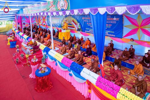 ภาพ No.176210:พิธีทอดกฐินสมทบ โดยมูลนิธิธรรมกาย ในนามหลวงพ่อธัมมชโย ณ วัดสัทธนารามา บานา วิหาร เมืองไดยุน รัฐอรุนาจาลประเทศ ประเทศอินเดีย วันที่ 15 พฤศจิกายน พ.ศ. 2567