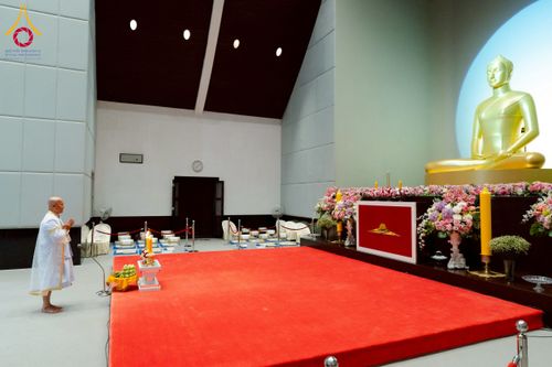 ภาพ No.223608:วันที่ 11 พฤษภาคม พ.ศ. 2568 พิธีบรรพชาของอุบาสก พิสิทธิ์ หมื่นแกล้ว  ณ วัดพระธรรมกาย