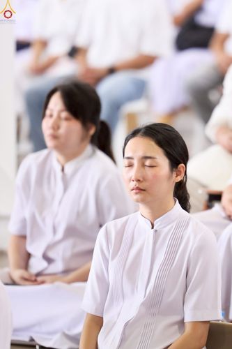 ภาพ No.243640:วันอาทิตย์ที่ 7 กันยายน พ.ศ. 2568 พิธีบูชาครูผู้ค้นพบวิชชาธรรมกาย , พิธีบูชาข้าวพระ ณ สภาธรรมกายสากล วัดพระธรรมกาย