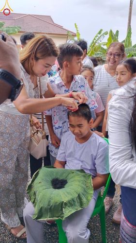 ภาพ No.133291:กิจวัตรกิจกรรมการฝึกตัวก่อนบวช และพิธีตัดปอยผมธรรมทายาท ณ ศูนย์ปฏิบัติธรรมและอบรมเยาวชนเมืองยะลา วันที่ 1-2 เมษายน พ.ศ. 2567