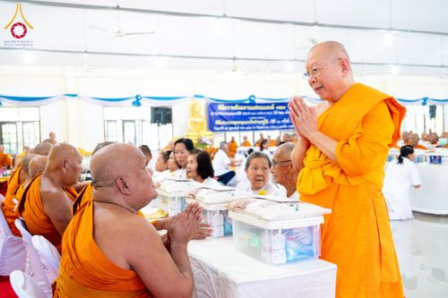 ภาพ No.208585:พิธีถวายสังฆทานแด่คณะสงฆ์ 323 วัด ปีที่ 21 ครั้งที่ 174 พิธีมอบกองทุนหนุนแรงใจช่วยครูใต้ ปีที่ 18 ครั้งที่ 138 และพิธีทำบุญอุทิศส่วนกุศลให้ผู้วายชนม์ ณ วัดบุณณาราม(วัดโคกงู) จ.นราธิวาส วันเสาร์ที่ 15 กุมภาพันธ์ พ.ศ.2568