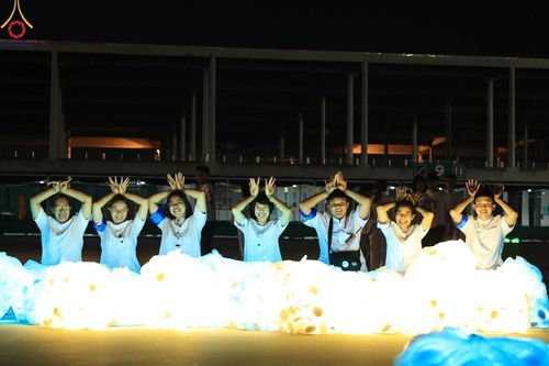 ภาพ No.58355:V.41 เทหมดใจ  ลุยต่อไป ร้อยซาวปี การเตรียมงาน การปฏิบัติงาน และการเก็บงาน ของเจ้าหน้าที่หน่วยงานต่างๆ เพื่อพิธีฉลองอายุวัฒนมงคล 80 ปี หลวงพ่อธัมมชโย และรับถวายมหาสังฆทาน 10,000 กว่าวัดทั่วประเทศ ในวันคุ้มครองโลก จันทร์ที่ 22 เมษายน พ.ศ. 2567