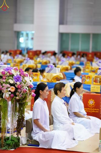 ภาพ No.146911:การต้อนรับพระสังฆาธิการ 2,000 กว่าวัดทั่วประเทศ และพิธีบูชาข้าวพระ เนื่องในวันสมาธิโลก วันอาทิตย์ที่ 4 สิงหาคม พ.ศ. 2567 ณ สภาธรรมกายสากล วัดพระธรรมกาย