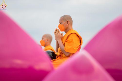 ภาพ No.118595:พิธีตักบาตรพระธรรมยาตรา ปีที่ 12 ณ อนุสรณ์สถานลำดับที่ 5 สถานที่เผยแผ่วิชชาธรรมกายครั้งแรก อนุสรณ์สถานบางปลา จ.นครปฐม วันที่ 25 มกราคม พ.ศ. 2567