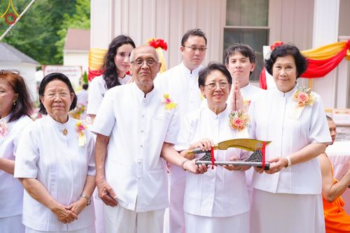 ภาพ No.144838:พิธีประดิษฐานลูกนิมิตมหาสมบัติ ผูกสีมาสถาปนาอุโบสถ บูชาธรรม ๘๐ ปี หลวงพ่อธัมมชโย วันอาทิตย์ที่ ๓๐ มิถุนายน พ.ศ. ๒๕๖๗ วัดพระธรรมกายนิวเจอร์ซี ประเทศสหรัฐอเมริกา