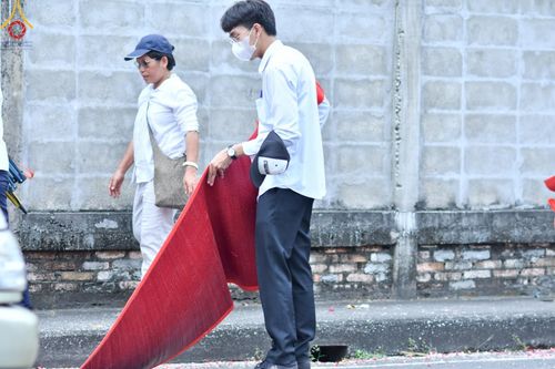 ภาพ No.128766:V.33 รวมพลังเพื่อบางกล่ำ การเตรียมงานของเจ้าหน้าที่หน่วยงานต่างๆ เพื่องานธรรมยาตราอัญเชิญพระบรมสารีริกธาตุ ประดิษฐาน ณ มหารัตนเจดีย์สิริปทุมสวรรค์ (เจดีย์อริยพุทธะ 5 พระองค์) ศูนย์ปฏิบัติธรรมภาคใต้ อ.บางกล่ำ จ.สงขลา ระหว่างวันที่ 9-10 มีนาคม พ.ศ. 2567