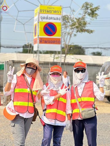 ภาพ No.113528:V.12 พลังหมู่ การเตรียมงาน เก็บงาน การรับบุญของเจ้าหน้าที่หน่วยงานต่างๆ เพื่อโครงการธรรมยาตรา ปีที่ 12 ระหว่างวันที่ 2 - 31 มกราคม พ.ศ. 2567