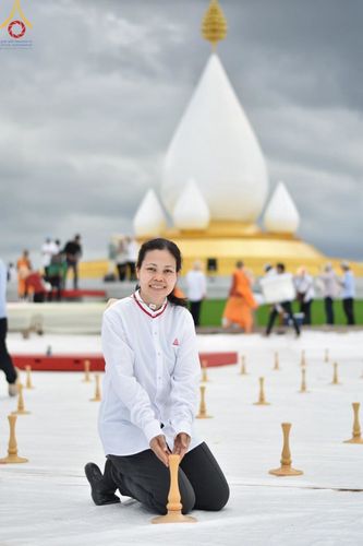 ภาพ No.211265:วันเสาร์ที่ 15 มีนาคม พ.ศ. 2568  การเตรียมงานของเจ้าหน้าที่ เพื่องานฉลองปทุมเจดีย์ ณ ศูนย์อบรมเยาวชนปัตตานี