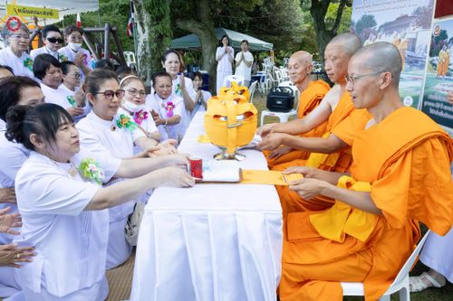 ภาพ No.148411:พิธีปฐมอุปสมบท สมโภชอุโบสถ บูชาธรรม 80 ปี หลวงพ่อธัมมชโย  วันอาทิตย์ที่ 11 สิงหาคม พ.ศ. 2567 วัดพระธรรมกายโทชิหงิ ประเทศญี่ปุ่น