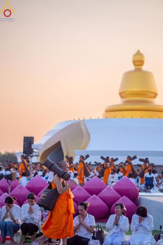 ภาพ No.116745:พิธีต้อนรับพระธรรมยาตรา ปีที่ 12 ณ อนุสรณ์สถานบางปลา จ.นครปฐม วันที่ 21 มกราคม พ.ศ. 2567