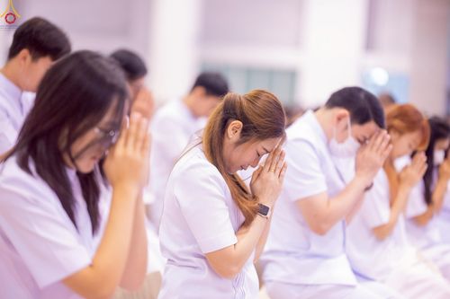 ภาพ No.228003:วันอาทิตย์ที่ 1 มิถุนายน พ.ศ. 2568 พิธีตักบาตร , พิธีบูชาข้าวพระ ณ วัดพระธรรมกาย จ.ปทุมธานี