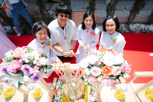 ภาพ No.141766:พิธีประดิษฐานลูกนิมิตมหาสมบัติ  ผูกสีมา สถาปนาอุโบสถ "บูชาธรรม 80 ปี หลวงพ่อธัมมชโย" ณ วัดพระธรรมกายโทชิหงิ ประเทศญี่ปุ่น วันอาทิตย์ที่ 16 มิถุนายน พ.ศ. 2567