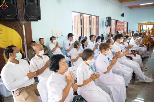 ภาพ No.83193:พิธีถวายสังฆทาน 323 วัด 4 จังหวัดชายแดนภาคใต้ ปีที่ 19 ครั้งที่ 163 พิธีมอบกองทุนหนุนแรงใจช่วยครูใต้ ปีที่ 16 ครั้งที่ 128  และพิธีทำบุญอุทิศส่วนกุศลให้ผู้วายชนม์ ในวันเสาร์ที่ 8 กรกฎาคม พ.ศ. 2566 ณ หอประชุม อาคารพระสุทธิสมณวัตรานุสรณ์   วัดมุจลินทวาปีวิ