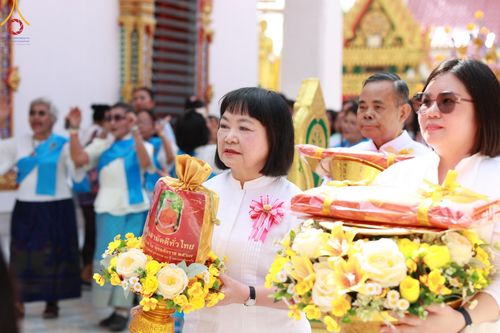 ภาพ No.179419:พิธีทอดกฐิน ณ วัดลานนาบุญ อ.เมือง จ.นนทบุรี ในโครงการกฐินสามัคคีทั่วไทย 30,000 วัด บูชาธรรม 80 ปี หลวงพ่อธัมมชโย โดยคณะศิษยานุศิษย์วัดพระธรรมกาย วันที่ 26 ตุลาคม พ.ศ. 2567