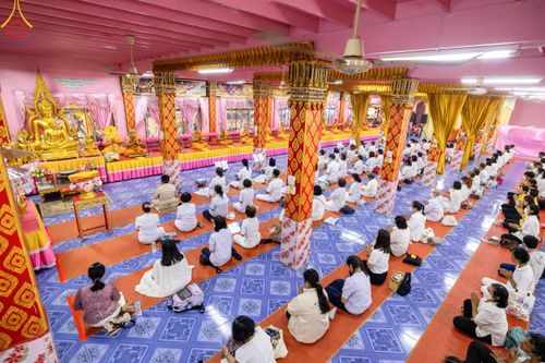 ภาพ No.114587:พิธีทอดผ้าป่าทำนุบำรุงศาสนสถาน ณ วัดตะเคียน ต.บางคูเวียง อ.บางกรวย จ.นนทบุรี วันที่ 18 มกราคม พ.ศ. 2567