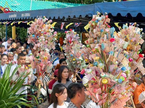 ภาพ No.181901:พิธีทอดกฐิน ณ สำนักสงฆ์ก.ม.8 พลูตาหลวง ต.พลูตาหลวง อ.สัตหีบ จ.ชลบุรี  ในโครงการทอดกฐินสามัคคีทั่วไทย 30,000 วัด บูชาธรรม 80 ปี หลวงพ่อธัมมชโย โดยคณะศิษยานุศิษย์วัดพระธรรมกาย วันที่ 2 พฤศจิกายน พ.ศ. 2567