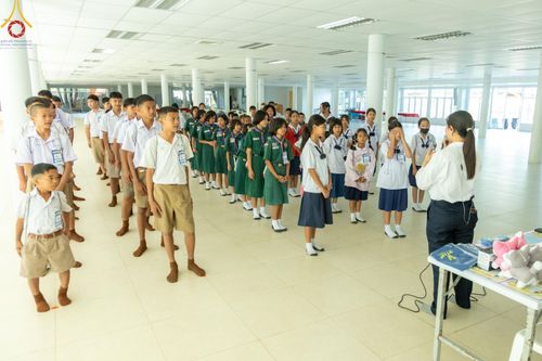 ภาพ No.185133:กิจกรรมวันรวมพลังเด็กดี V-Star ผู้นำฟื้นฟูศีลธรรมโลก จังหวัดพิจิตร ณ ศูนย์ปฏิบัติธรรมกัลยาณมิตรพิจิตร ต.ตะพานหิน อ.ตะพานหิน จ.พิจิตร วันที่ 12 ธันวาคม พ.ศ. 2567