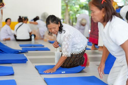 ภาพ No.247826:วันที่ 19-21 กันยายน พ.ศ. 2568 โครงการอบรมอุบาสิกาแก้ว รุ่นที่ 2 ณ ศูนย์ปฏิบัติธรรมจังหวัดบุรีรัมย์