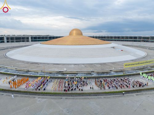 ภาพ No.100002:พิธีทอดผ้าป่า เมียนมาร์ และพิธีสวดธรรมจักร ครั้งที่ 5 ประจำปี พ.ศ. 2566 วันอาทิตย์ที่ 3 ธันวาคม พ.ศ. 2566
