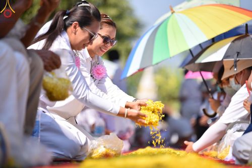 ภาพ No.116583:พิธีต้อนรับพระธรรมยาตรา ปีที่ 12 ณ อนุสรณ์สถานบางปลา จ.นครปฐม วันที่ 21 มกราคม พ.ศ. 2567